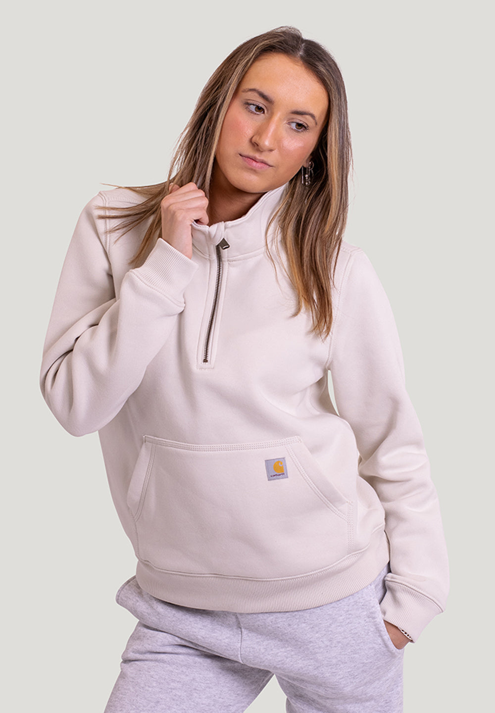 Carhartt Half-Zip Sweatshirt - Dame