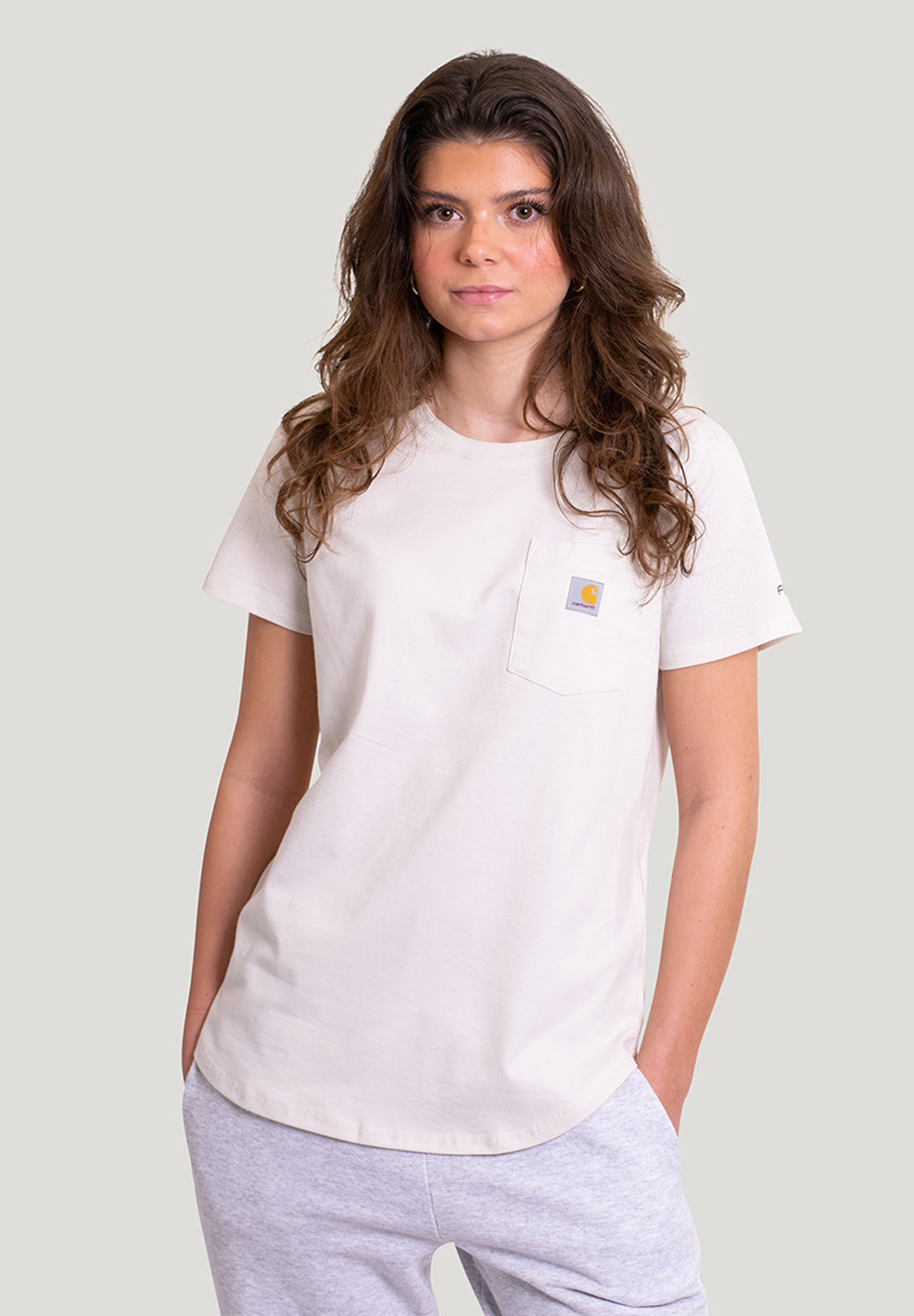 Carhartt Force T-shirt med brystlomme - Dame