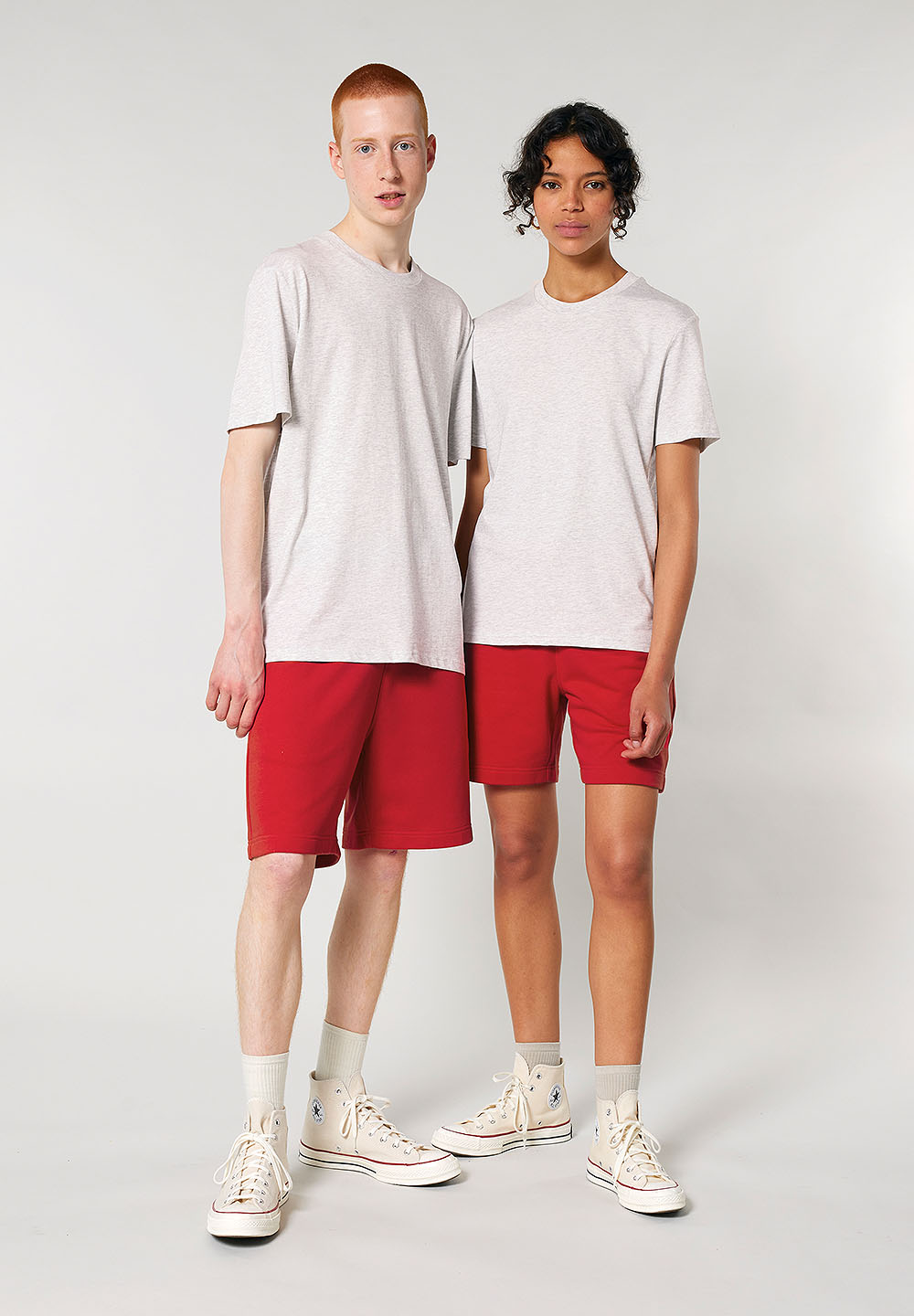 LOOZE Blank Comfort T-shirt og Shorts Sæt