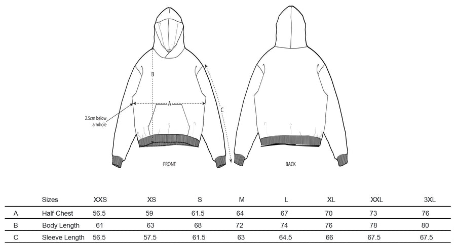 Product Size Guide